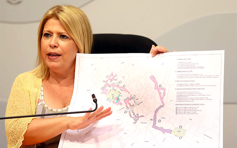 El futuro centro histórico de Jerez será “accesible, amable y peatonal”