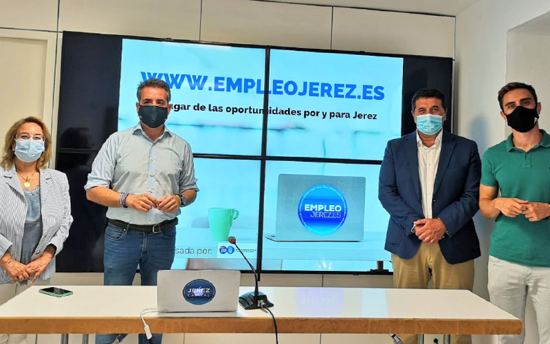 Una web de empleo “por y para Jerez” creada por el PP; “nueva ocurrencia de Saldaña que echa por tierra al SAE”, denuncia el PSOE