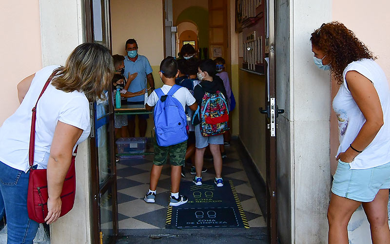 En marcha en Cádiz el imprevisible curso escolar de la era coronavirus