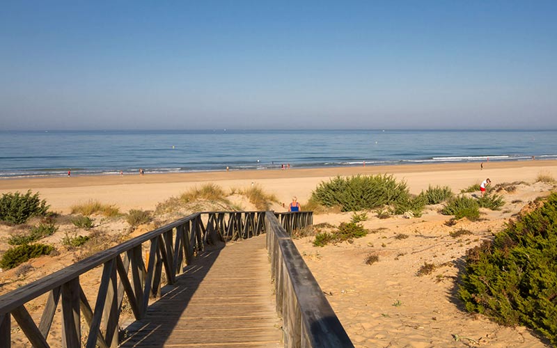 El litoral chiclanero se beneficiará de una ayuda de 500.000 euros de la Junta centrada en conseguir playas “más sostenibles y accesibles”