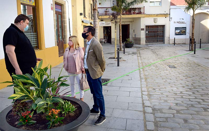 La plaza Vargas y su entorno, ahora “más accesibles”