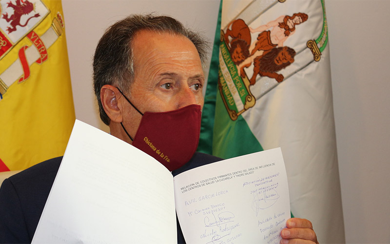 Colectivos sociales de La Banda y el alcalde escriben al presidente de la Junta reclamándole el cuarto centro de salud para Chiclana