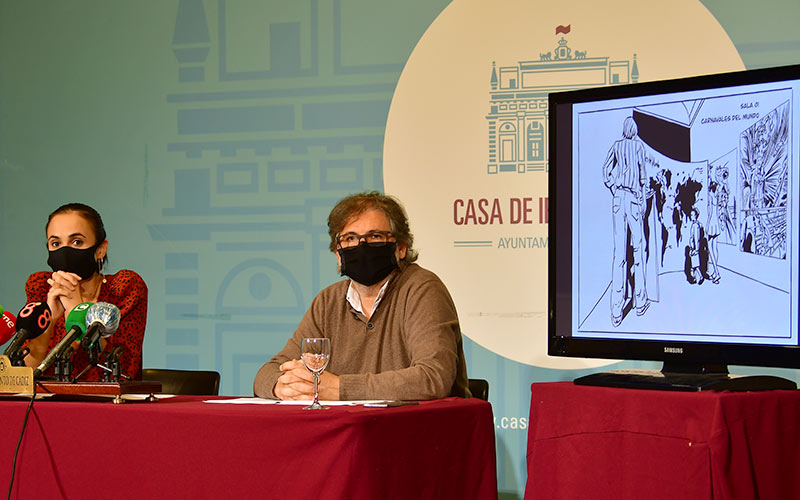 El Museo del Carnaval de Cádiz no pretende ser “un museo al uso: queremos que el visitante se sumerja en la realidad de la fiesta”