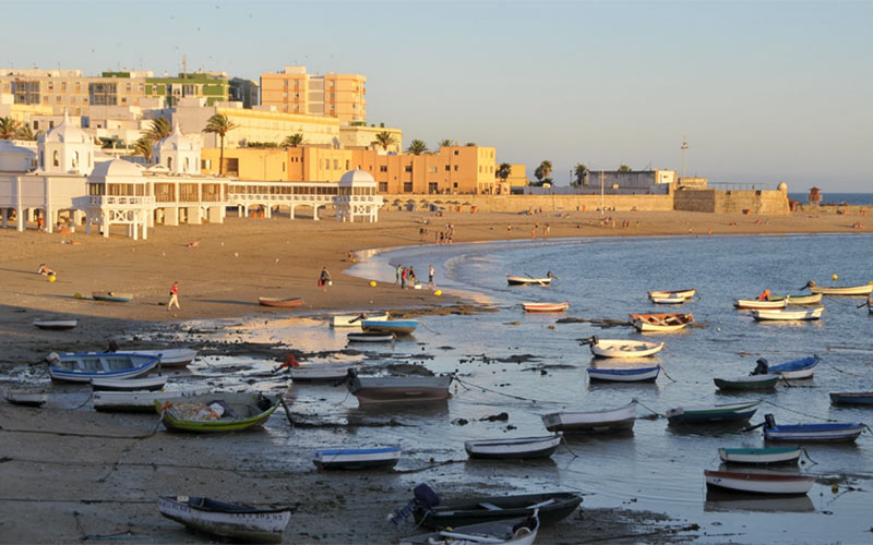 El atardecer en La Caleta ‘gana’ como el “más bello” de España