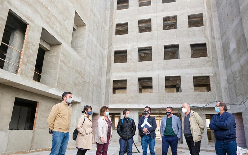 La segunda fase de rehabilitación del bloque de Doctor Marañón para viviendas sociales y ejemplo de sostenibilidad durará nueve meses