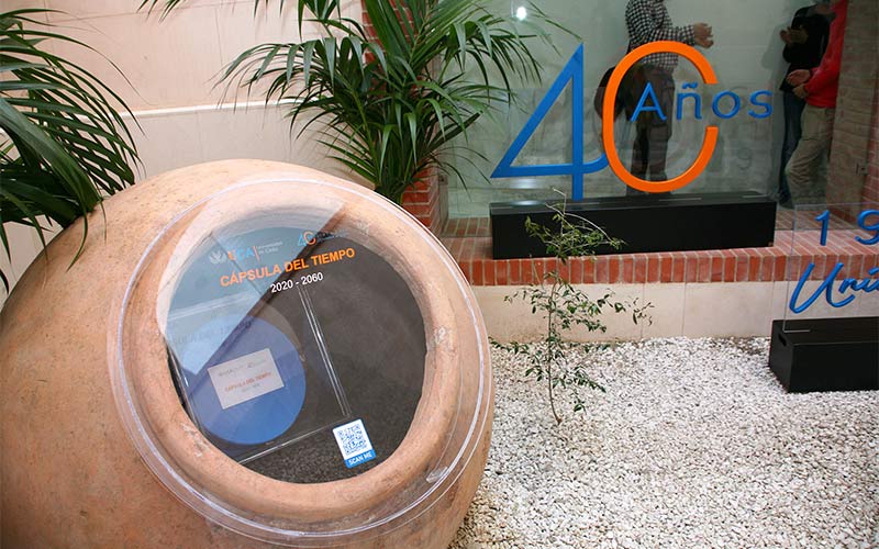 La UCA clausura su 40 aniversario dejando ‘huella’ para el año 2060