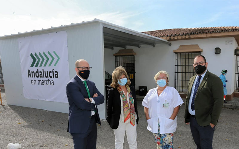 El punto de muestreo Autocovid llega por fin a El Puerto
