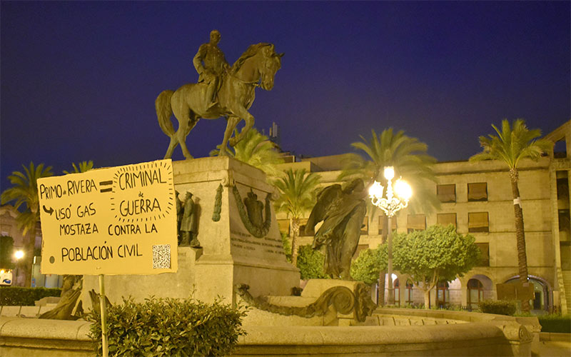 El monumento al dictador Primo de Rivera no se moverá de Jerez
