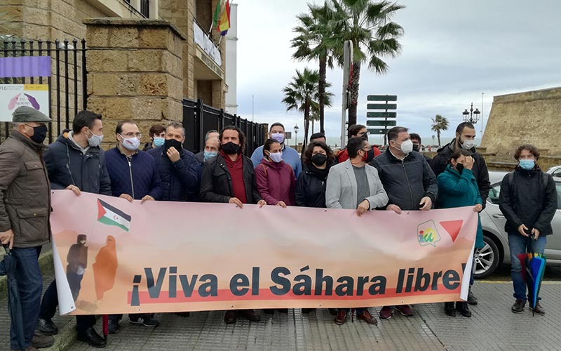 IU en Cádiz exige la “intervención” de España en el conflicto del Sáhara