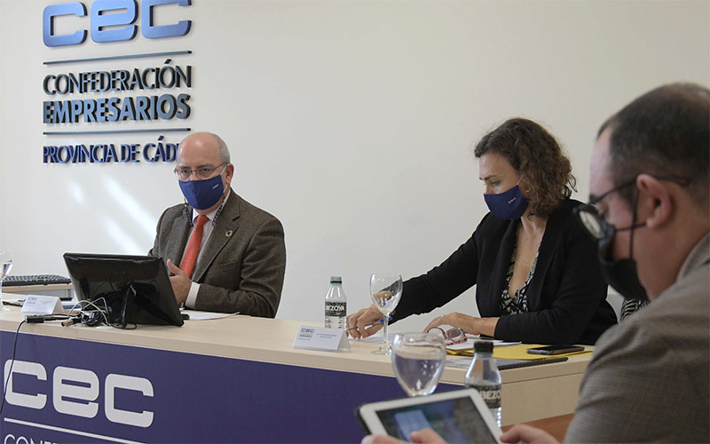Animan a Sánchez Rojas a seguir al frente de la Confederación de Empresarios de Cádiz; el 16 de febrero se vota al nuevo presidente