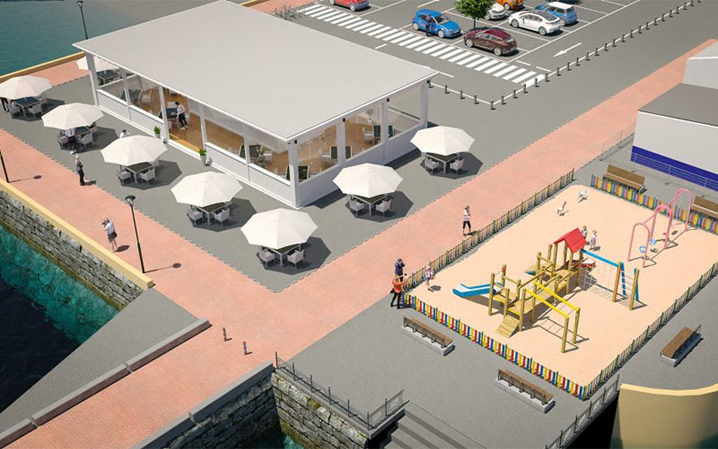 Temen que los usos hosteleros planteados por la Autoridad Portuaria para el muelle ciudad “dejen sin futuro” al Club Náutico El Trocadero