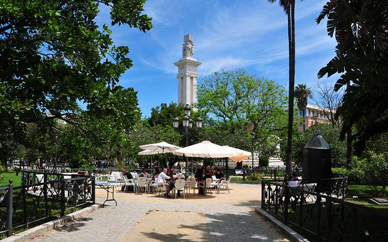 Ecologistas creen “inverosímil” que se plantee “desplazar” arbolado de la plaza de España para “abrir el monumento central a los cruceristas”