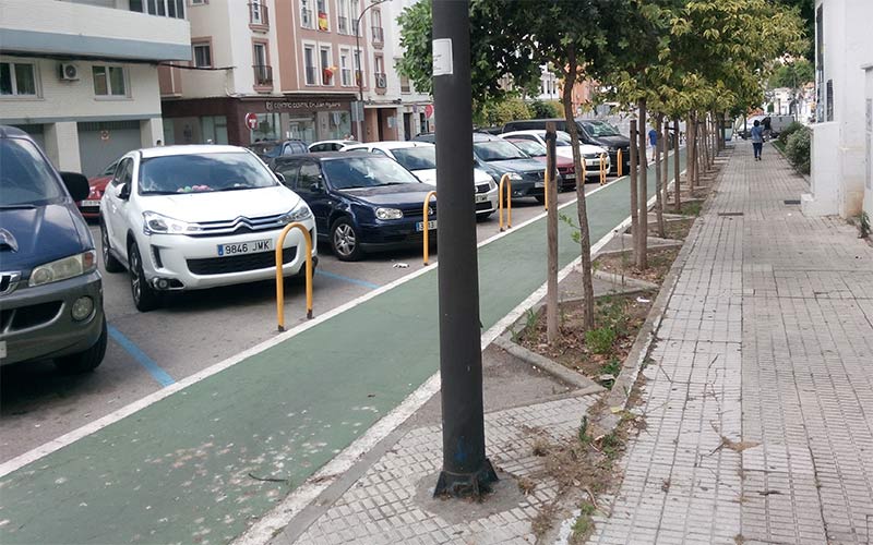 Preguntan por las conclusiones del informe técnico encargado por el Ayuntamiento sobre el estado del carril bici en San Fernando