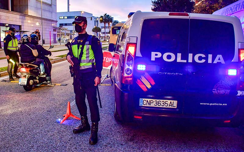Cae a sus registros más bajos la delincuencia en Cádiz, por el Covid