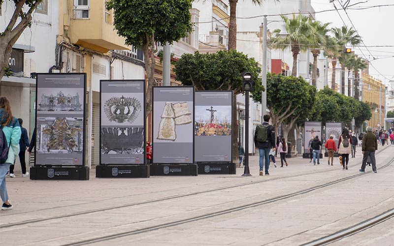 Las cofradías isleñas se ‘muestran’ en plena calle Real