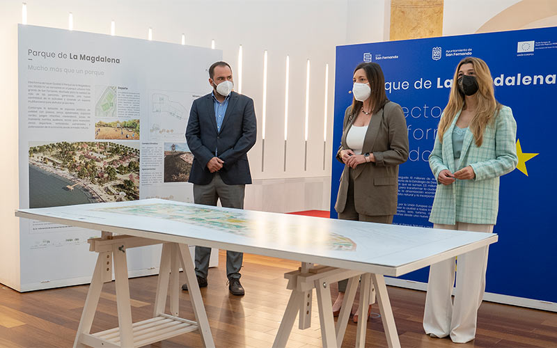San Fernando encomienda su “gran transformación” al futuro parque de La Magdalena, un “espacio multifuncional” listo entre 2022 y 2023