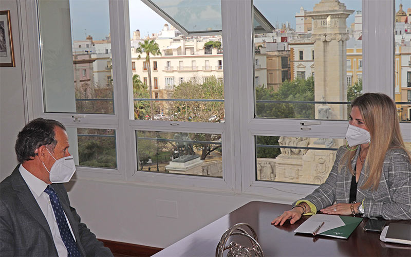 Mestre y Román repasan “cordialmente” inversiones para Chiclana