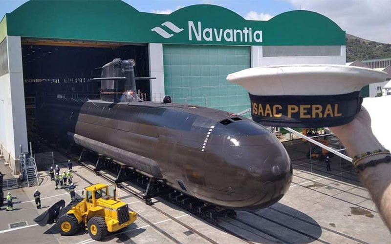 ‘Bautizado’ el primer submarino español, con aportación gaditana