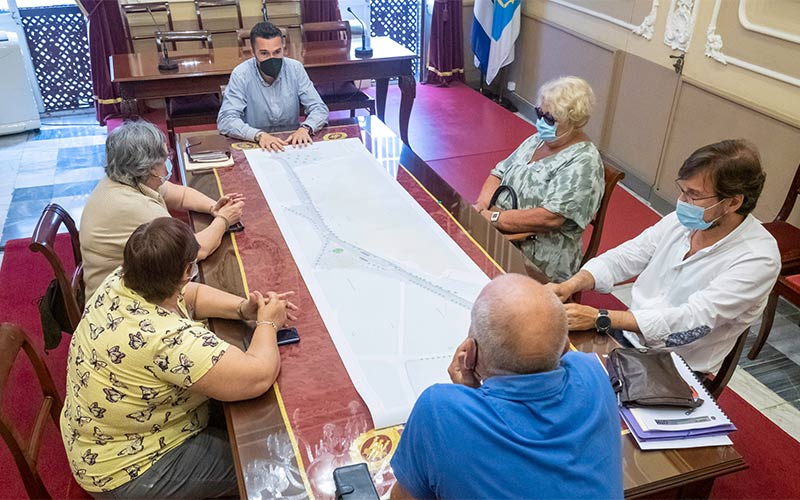 El tramo de ronda del centro histórico entre la calle Venezuela y la glorieta Simón Bolívar también contará con bandas de rodadura