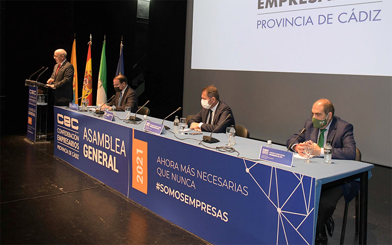 Sánchez Rojas, reelegido presidente de la CEC, apela a “no permitir que se ignore a Cádiz y, lo que es peor, se nos tache de indolentes”