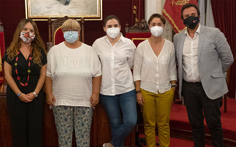 Reconocidas “las luchas” de Carmen Moreno, Lola Salguero e Inmaculada Pavía por la visibilización y defensa del colectivo LGTBI