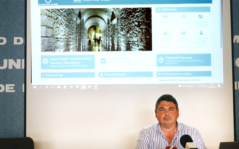 El Consistorio roteño se dota de un portal tributario “muy útil e intuitivo” que “marcará un antes y un después para el contribuyente”