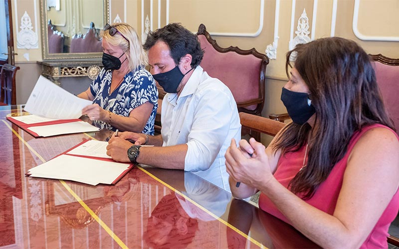 Amigas al Sur, que busca “estabilidad” para su cocina, contará con el local municipal anexo a su sede para la realización de actividades