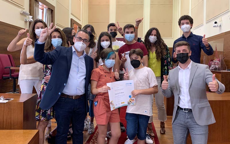 Chiclana ‘piensa’ en los derechos de sus niños y adolescentes y se estrena como Ciudad Amiga de la Infancia, título otorgado por Unicef