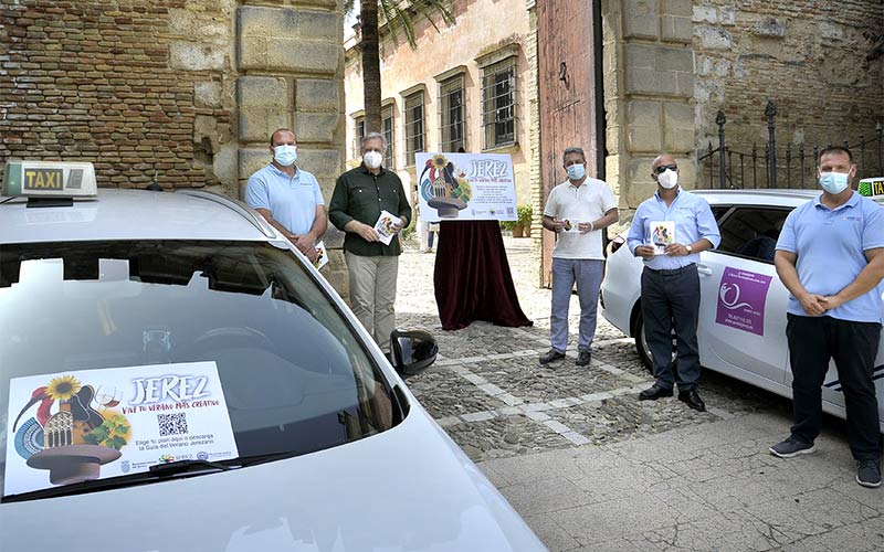 Los taxis serán este verano “embajadores culturales” en Jerez