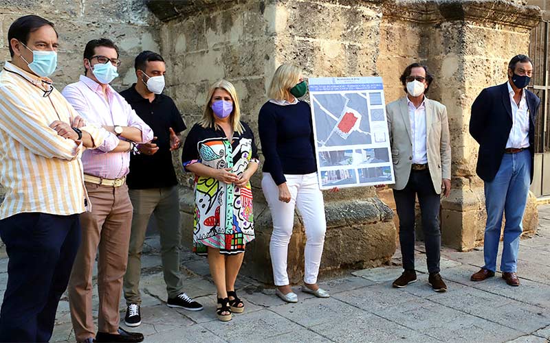 La segunda fase de la “revalorización” del entorno de la Iglesia de San Juan de los Caballeros se prevé finalizada para “febrero o marzo”