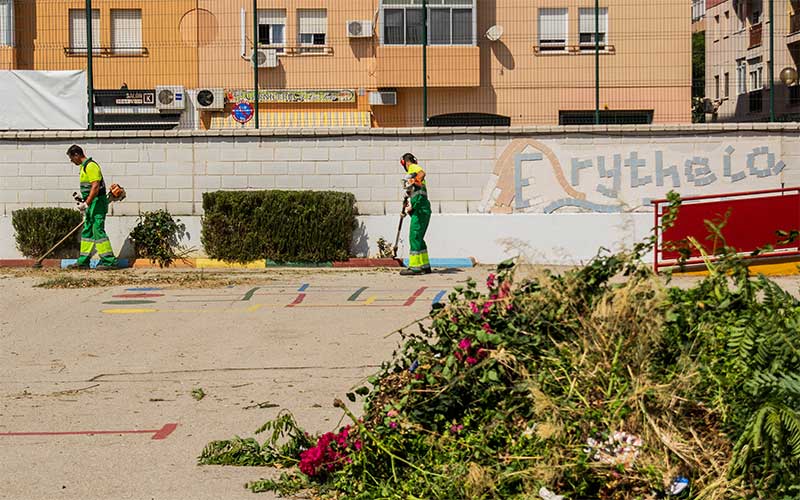 Educación pone a punto los colegios isleños, como cada verano