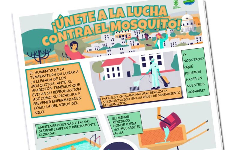 La presencia de mosquitos en Chiclana “es significativamente baja” aunque se pide precaución y colaboración frente al virus del Nilo