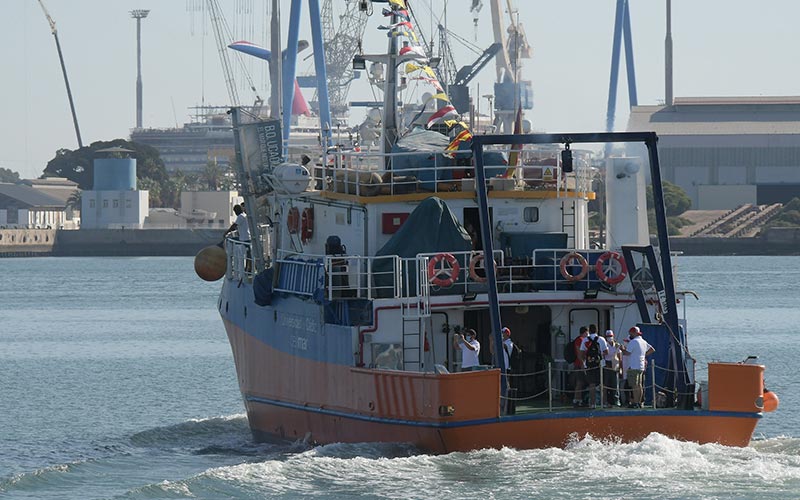 ‘Zarpa’ la tercera edición de Mares de Andalucía a bordo del UCADIZ