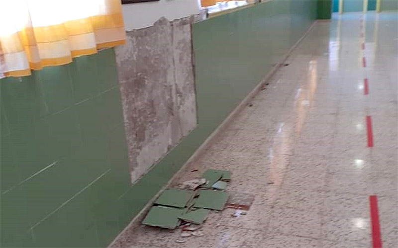 Romero (AxSí) denuncia la “realidad” del mantenimiento de diferentes colegios isleños en el inicio del curso; pide más previsión e inversión