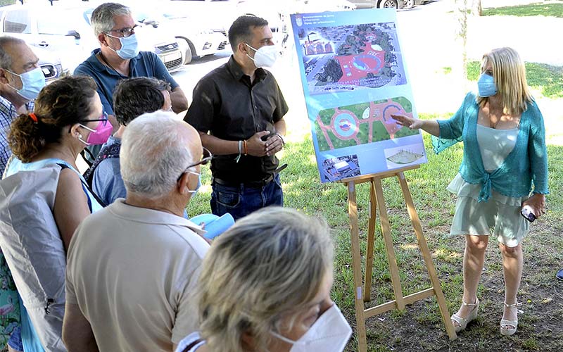La potenciación del parque de La Granja será “un hito en la barriada”