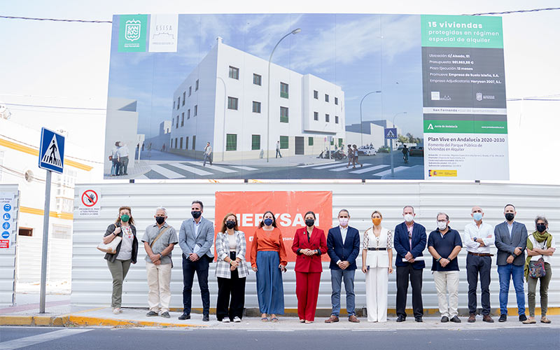 “La promoción de la calle Alsedo abre un periodo de ocho años continuados de construcción de vivienda pública en San Fernando”