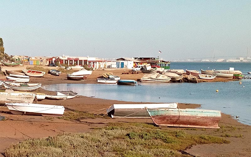 El retranqueo de casetas fuera del DPMT y cerca del mar, alternativa acordada con los pescadores si nada para los derribos en La Casería