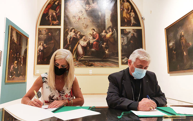El Museo de Cádiz seguirá exponiendo obras de Murillo propiedad del Obispado, asegurando más de 400.000 euros para su conservación