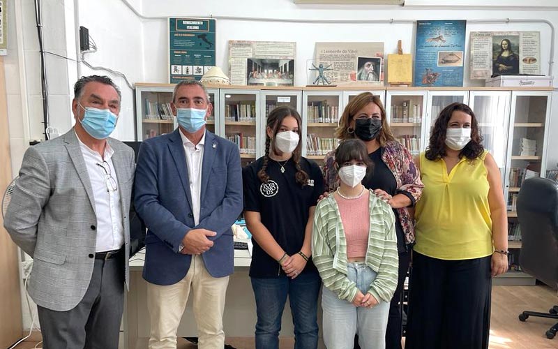 Educación premia la ‘Virtualteca’ del IES Virgen del Carmen