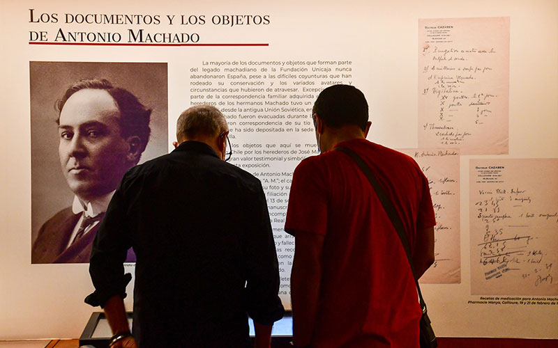 Parte del legado de los hermanos Machado se exhibe en Cádiz