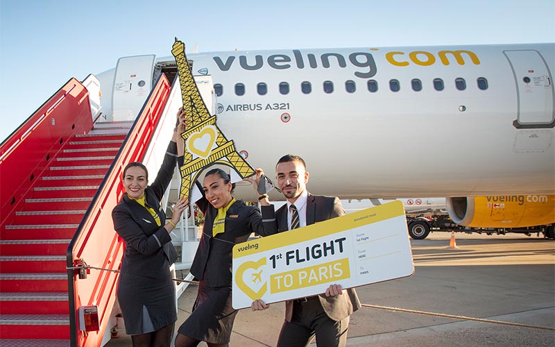 Un nuevo vuelo directo acerca Cádiz y París dos veces a la semana