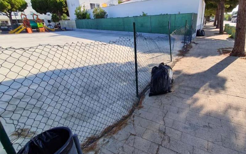 Proyectado un cerramiento antivandálico en el parque Agnes Reston