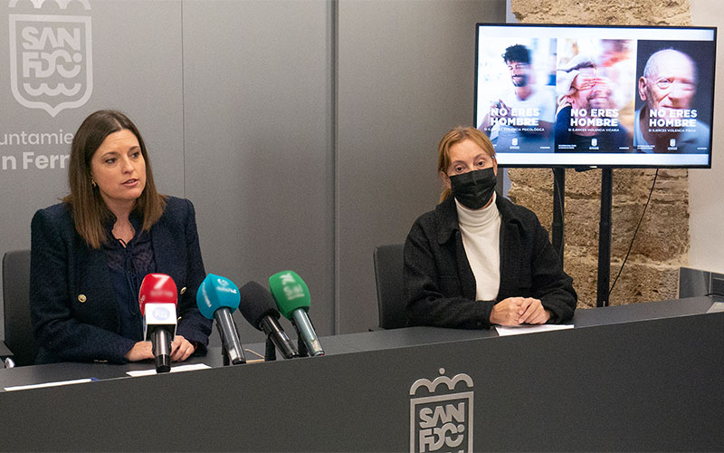 La campaña del Ayuntamiento de San Fernando por el 25-N insta a “romper con la masculinidad tóxica”