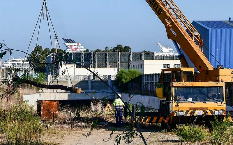 El túnel de acceso a la nueva terminal de contenedores, una odisea