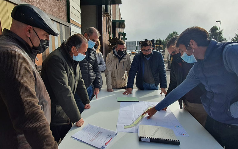 La obra de mejora del acceso sur de Pelagatos se prevé para 2023