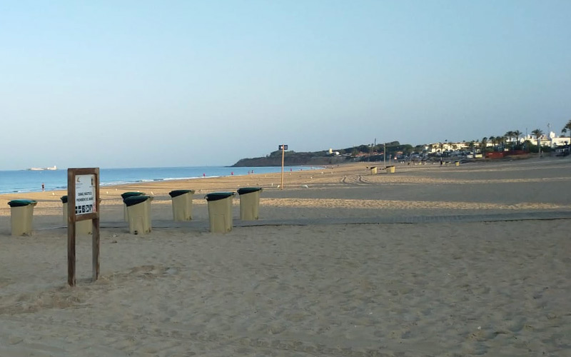Las playas de Chiclana cierran temporada tras nueve meses con servicio de socorrismo y una afluencia nunca vista “en 30 años”