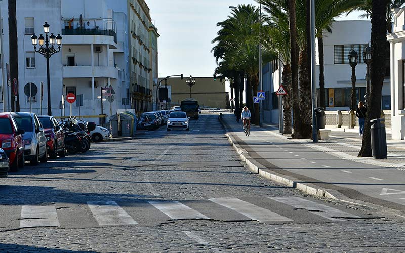 Las bandas de rodadura ‘se acercan’ a la avenida Duque de Nájera