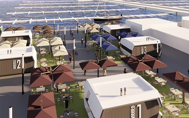 Proyectado un “muelle gourmet” en el puerto de Rota