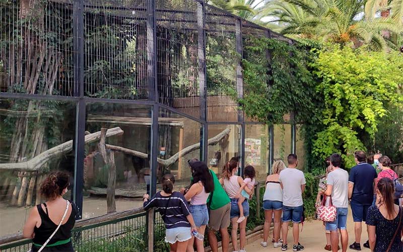 El zoo de Jerez ronda las 127.500 visitas en 2021, pese al Covid