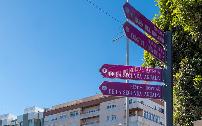 Nueva señalética turística ‘mirando’ a Segunda Aguada